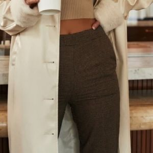 12th Tribe x The Salty Blonde Bishop Plaid Trousers- S